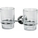 Spirella nástěnný držák na dvě skleničky ATLANTIC chromovaná ocel 10_06430 – Sleviste.cz