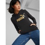 Puma dámská mikina ESS+ METALLIC LOGO HOODIE TR 849096-01 BLACK – Sleviste.cz