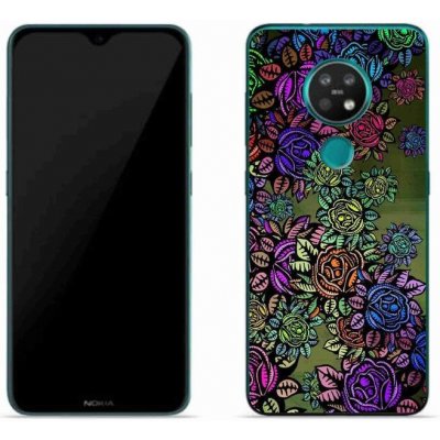 Pouzdro mmCase gelové Nokia 7.2 - květiny 6 – Zboží Živě