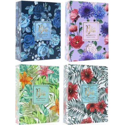 Fotoalbum Gedeon Flower Mix zasunovací,10x15cm/100fotek – Zboží Živě