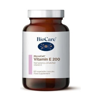 BioCare MicroCell Vitamin E 200iu 60 kapslí – Zboží Mobilmania