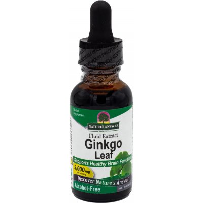 Nature´s answer Holistické bylinné kapky Ginkgo biloba 30 ml – Hledejceny.cz