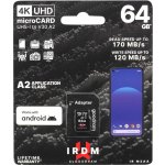 Goodram microSDXC UHS-I U3 64 GB IR-M2AA-0640R12 – Zboží Mobilmania