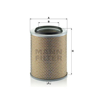 Vzduchový filtr MANN-FILTER C 24 393 – Hledejceny.cz