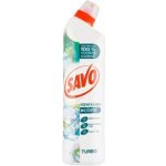 Savo WC čistič na vodní kámen Turbo tekutý čisticí a dezinfekční přípravek na toalety 700 ml – Sleviste.cz