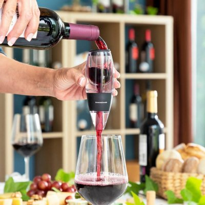 Provzdušňovač vína s filtrem, stojanem a krytem Wineir InnovaGoods – Zboží Mobilmania