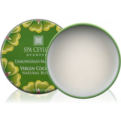 Spa Ceylon Lemongrass Mandarin Přírodní Máslo Virgin Coconut 25 g – Zboží Dáma