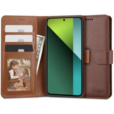 Tech-Protect Wallet Xiaomi Redmi Note 13 Pro 5G / Poco X6 5G Hnědé