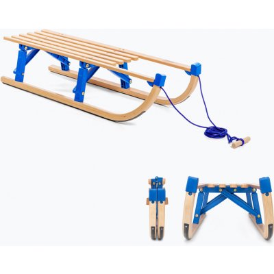 Davos skládací sáňky VT-Sport 100 hnědé – Sleviste.cz