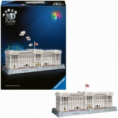 Ravensburger 3D puzzle Iconics Svítící Buckinghamský palác 260 dílků – Hledejceny.cz