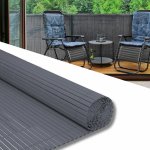 Tenax Colorado Stínící rohož bambus/rákos antracit 1,5 x 5 m – Zboží Dáma