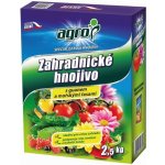 Agro zahradnické hnojivo 2,5 kg – Hledejceny.cz