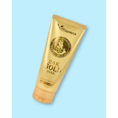 Elizavecca 24k Gold Snail Cleansing Foam čisticí pěna na obličej se šnečím slizem a zlatem 180 ml – Zbozi.Blesk.cz