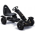 Super-Toys F618 Černá šlapací motokára – Hledejceny.cz
