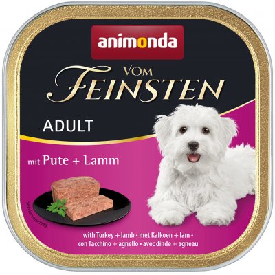 Animonda Vom Feinsten Adult Dog krůta a jehněčí 6 x 150 g – Sleviste.cz