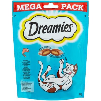 Dreamies kočka pochoutka s lososem 180 g