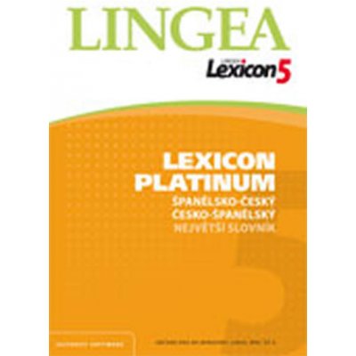 Lingea Lexicon 5 Španělský slovník Platinum – Zboží Živě