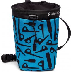 Black Diamond Gym Chalk Bag piton print M/L