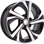 Racing Line F5576 7x17 5x108 ET48 black polished | Zboží Auto