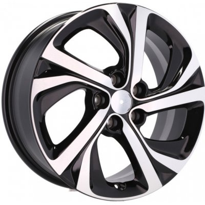 Racing Line F5576 7x17 5x108 ET48 black polished | Zboží Auto
