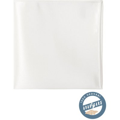 Avantgard Kapesníček hedvábný Premium bílá 610 1 – Zboží Mobilmania