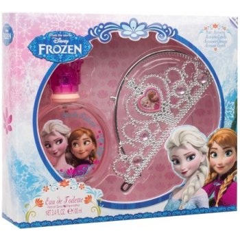 EP Line Frozen EDT 100 ml + růžová korunka Frozen dárková sada