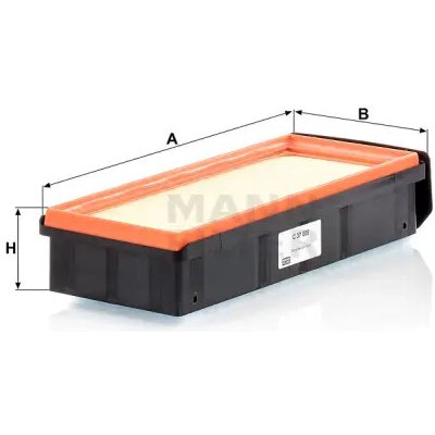 MANN FILTER Vzduchový filtr C 37 009 – Hledejceny.cz
