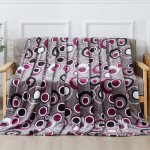 Xpose Deka mikroplyš HEDVIKA šedá/švestková 140x200 – Sleviste.cz