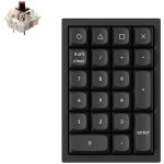 Keychron QMK Q0 Hot-Swappable Number Pad RGB Gateron G Pro Brown Switch Mechanical - Black Version Q0-C3 – Hledejceny.cz