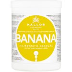 Kallos banánová posilující maska obsahující komplex vitamínů Banana Hair mask with multi-vitamin komplex 1000 ml – Zboží Dáma