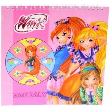 Winx club fashion Mandaly omalovánky