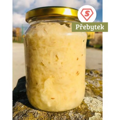 Horňácká ekofarma BIO Kysané zelí přímo ze sudu ve skle 700 ml – Sleviste.cz