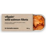 Vilgain Filety z divokého lososa – v rajčatové omáčce 120 g – Hledejceny.cz
