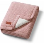 BabyOno Pletená dětská deka s beránkem RŮŽOVÁ – Zboží Dáma