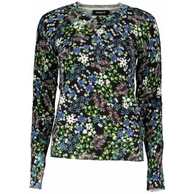 Desigual svetr Garden negro – Zbozi.Blesk.cz