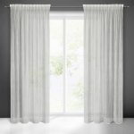 EUROFIRANY ZÁVĚS NA PÁSCE REGINA 135X270 CM PŘÍRODNÍ – Hledejceny.cz