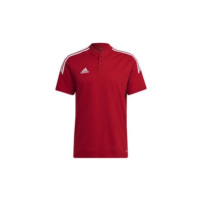 adidas Polokošile CONDIVO 22 H44107 team power červená bílá – Hledejceny.cz