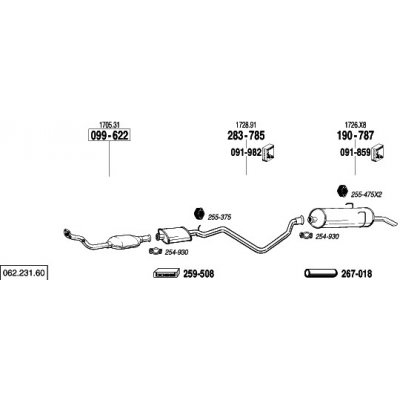 Bosal BS 099-622 – Hledejceny.cz