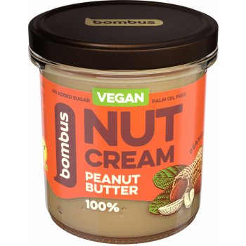 Bombus Nuts energy peanut butter 100% 300 g