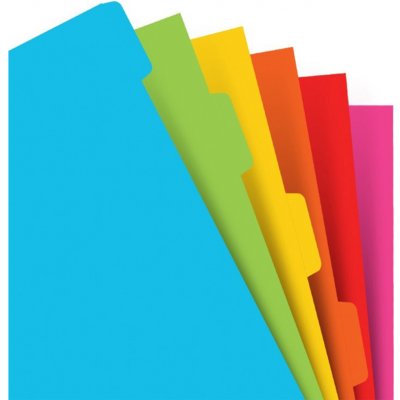 Filofax Rozřazovače pro diáře, A5, mix barev – Hledejceny.cz
