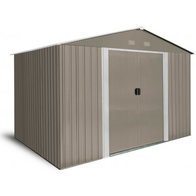 Riwall PRO RMSA 8x10 3 x 2,4 m se sedlovou střechou hnědý – Zboží Mobilmania