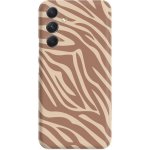 Matný kryt do Samsung Galaxy A55 5G Zebra Mocha Mousse karmel – Hledejceny.cz