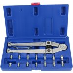 100-00777 klíč stavitelný na matice s otvory a napínací kladky, výměnné hroty, sada 9 dílů – Sleviste.cz