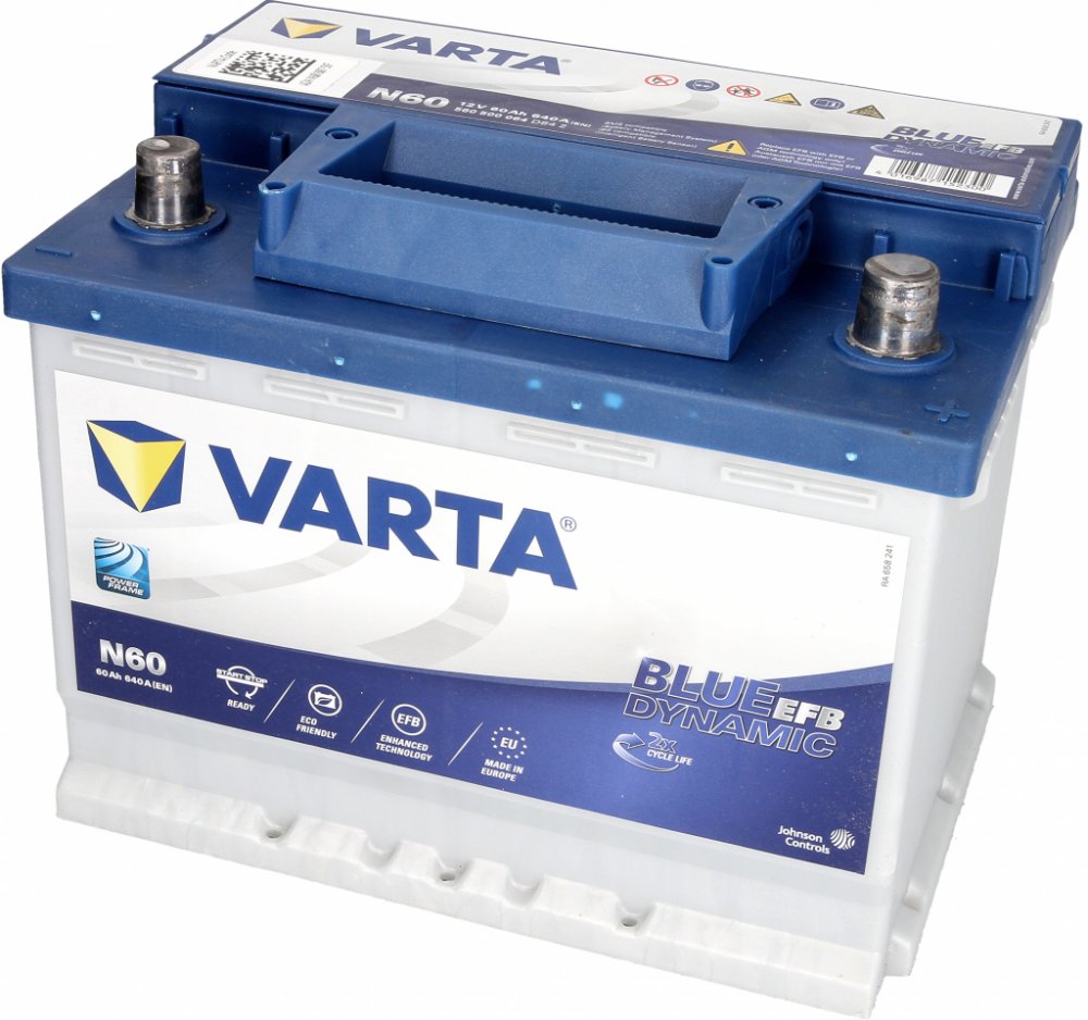 Аккумулятор автомобильный varta 60