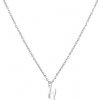 Náhrdelník Šperky4U Ocelový náhrdelník, písmeno H OPD0339-H