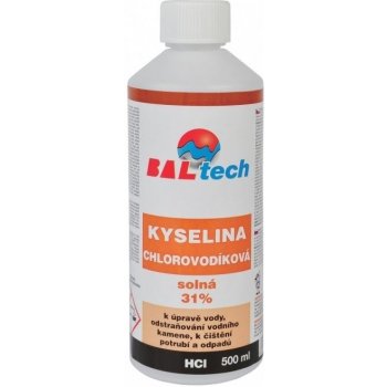 BALtech Kyselina chlorovodíková solná 0,5 l