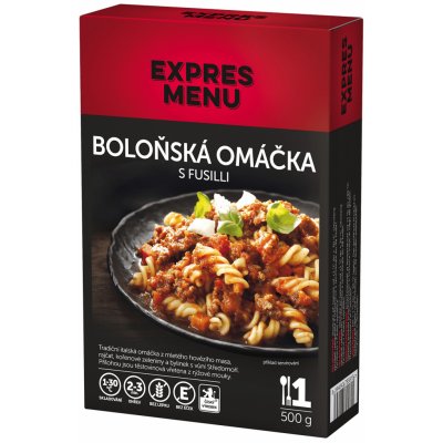 EXPRES MENU Boloňská omáčka s fusilli 500 g – Zboží Mobilmania