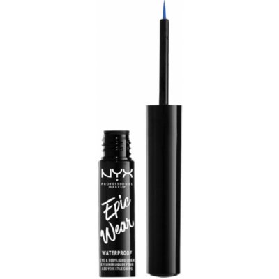 NYX Professional Makeup Epic Wear Liquid Liner tekuté linky na oči s matným finišem 05 Sapphire 3,5 ml – Hledejceny.cz