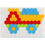 Mozaika klobouček 2,5cm hladká plast 127ks v krabici – Zbozi.Blesk.cz