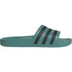 adidas ADILETTE AQUA tmavě zelená – Sleviste.cz